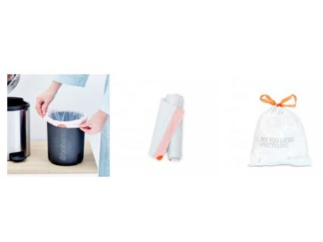 Sacs poubelle Brabantia perfectfit 5 litres b rouleau de 20 sacs
