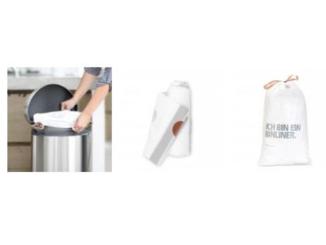 Brabantia sacs poubelles perfectfit l 40-45l 10 pièces