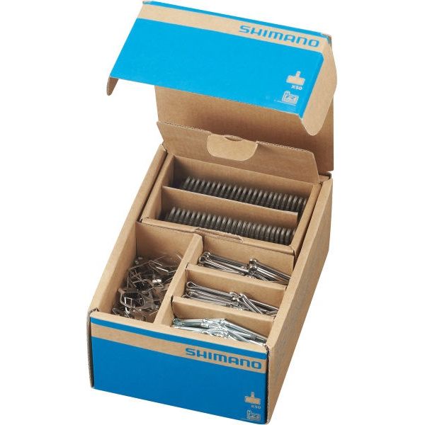 Jeu de plaquettes de frein à disque Shimano b05s résine (50 paires)
