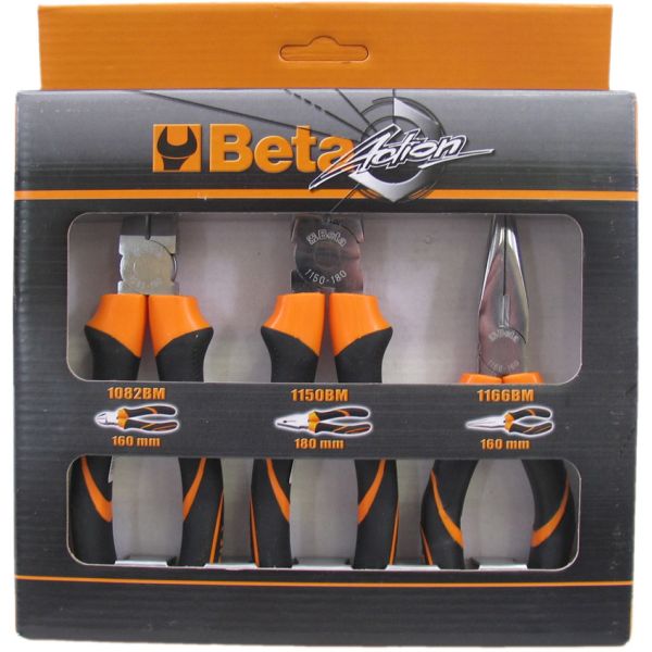 Beta, bêta bêta jeu de pinces 3 pièces