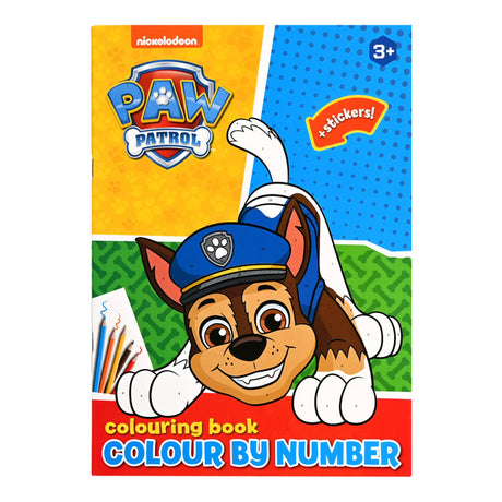 Gagne la Hollande couleur par numéro Paw Patrol