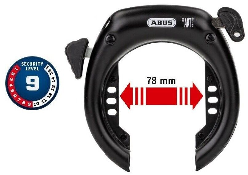 Abus Shield 5650l antivol de cadre art-2 4184 noir extra large oem