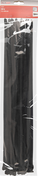 Con:p colson bracelet 7.5x450mm noir 50pcs - b20450