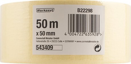 Ruban pour peintre Werkzeyt 50mm x 5m - b22298