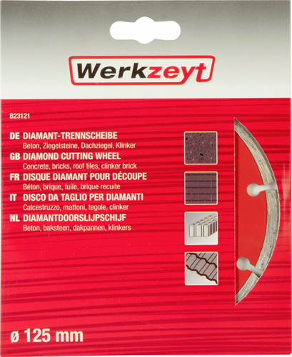 Con:p disque abrasif diamant béton 125mm - b23121