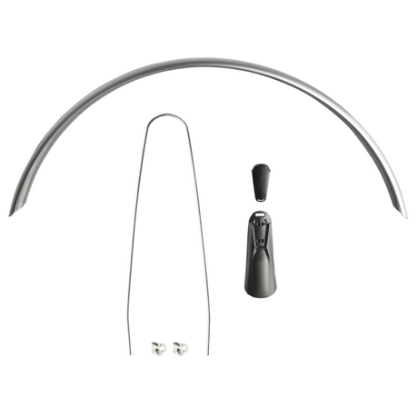Fender arrière EuroFender Snello 46 mm - 28 pouces de fumée en titane