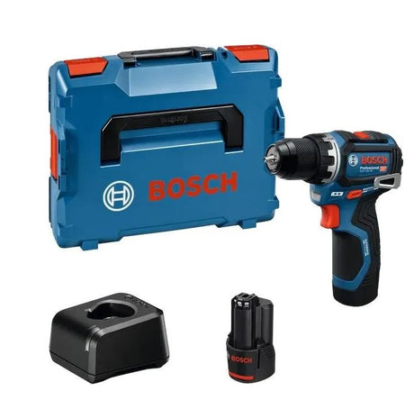 Perceuse sans fil Bosch bleue gsr 12v-32 | 2x GBA 12v 2.0 ah et chargeur gal 12v-20 - 06019n7002