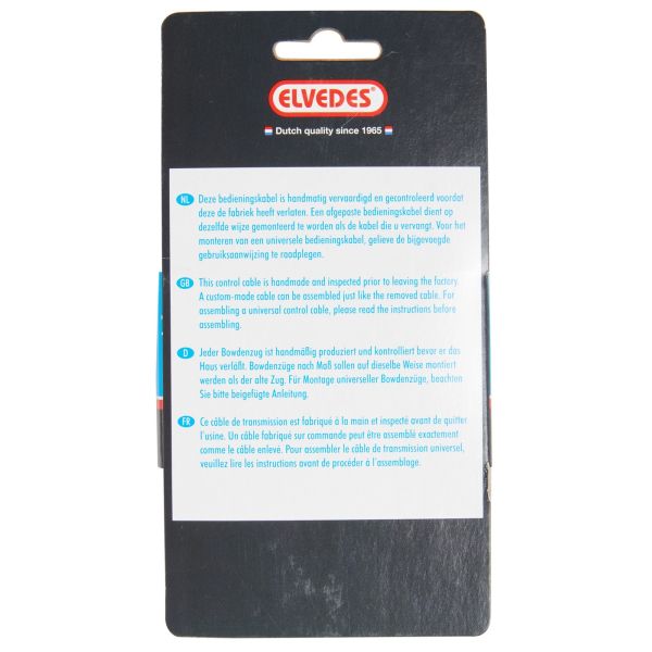 Ensemble de câbles de frein arrière 6444 Universal 1800 2000 mm noir