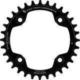 Wolf tooth components 96 bcd symmetrical chainring for shimano compact triple