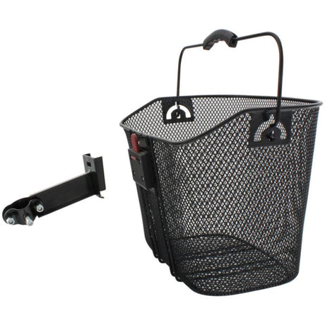 Panier M-wave noir amovible