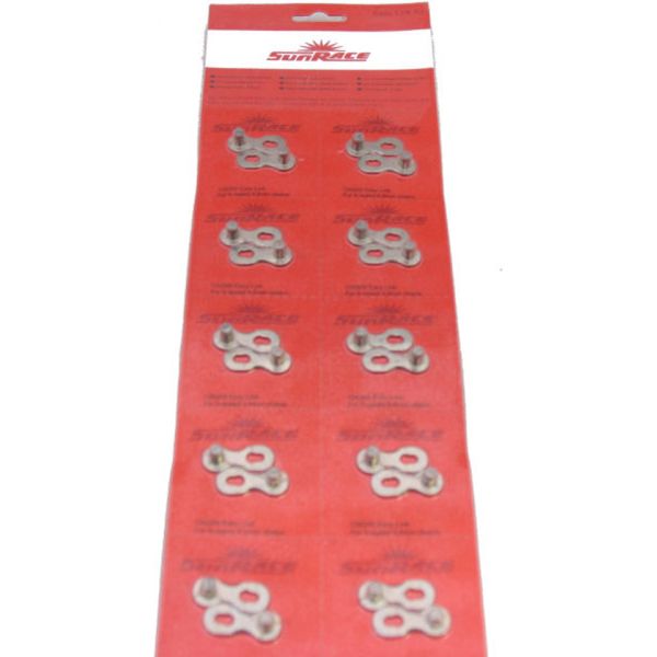 Maillon de chaîne Sunrace 9 vitesses cnq09 easy link (10 pièces)