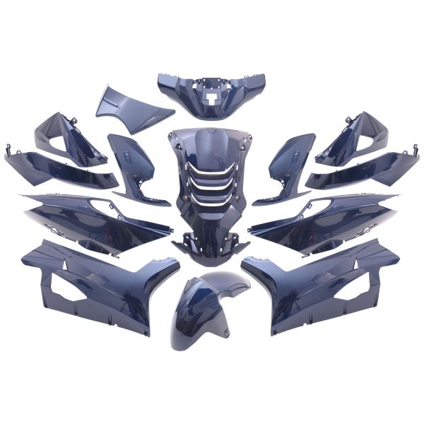 Edge Storge 14-Chice pour Peugeot SpeedFight 4 - Blue Metallic