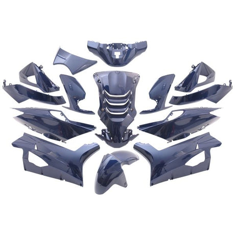Edge Storge 14-Chice pour Peugeot SpeedFight 4 - Blue Metallic