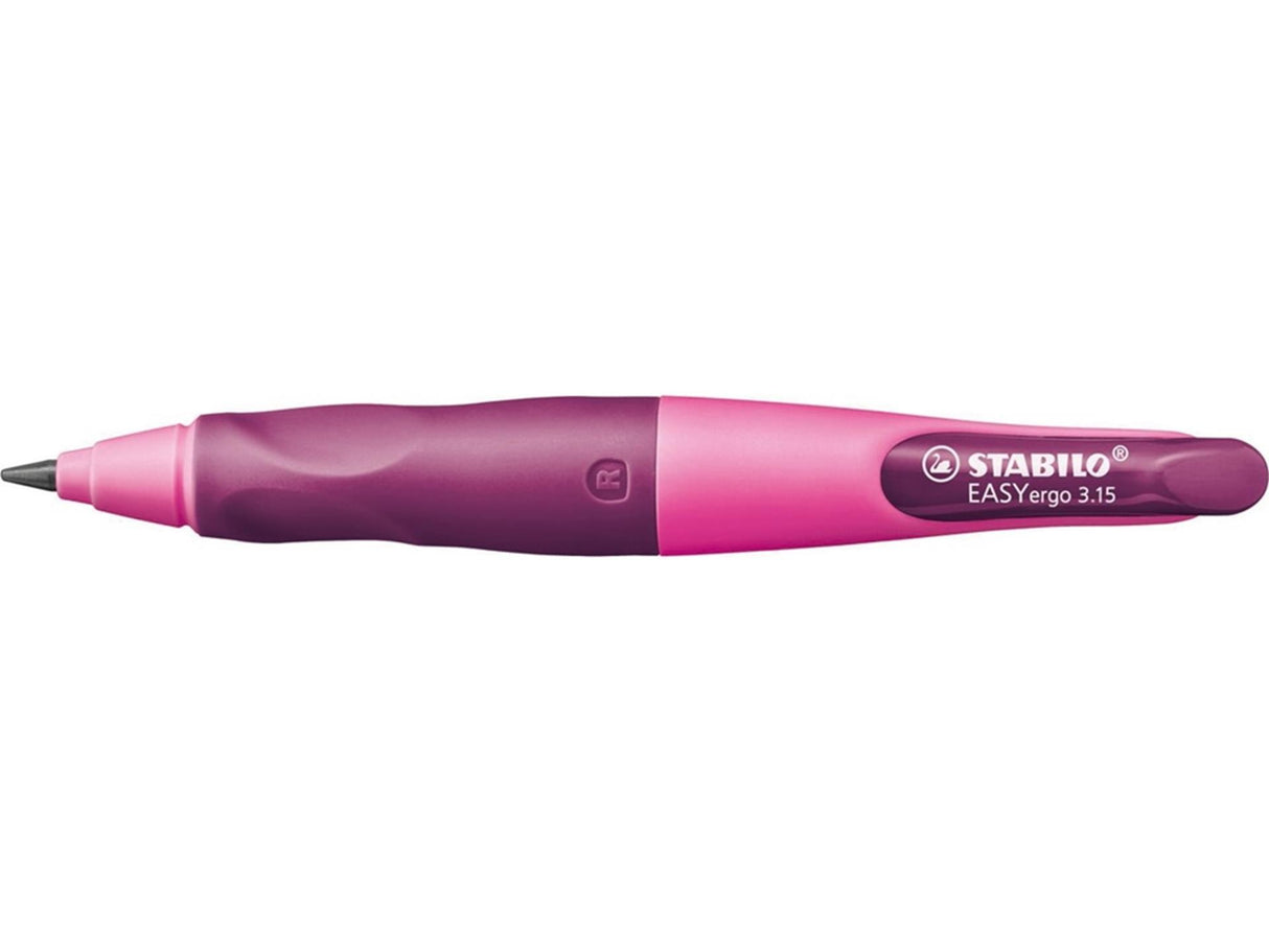 Stabilo easy ergo 3.15 démarre à droite rose