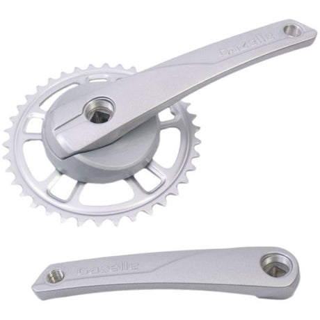Gazelle Crankset 38T. Aluminium Steel Silver 371315200