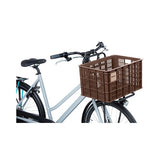 Caisse de vélo de basilic l - grand - 40 litres - brun