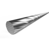 Communiquez le câble intérieur Elvedes 4000 mm en acier inoxydable lisse Ø1,1 mm Shimano Sram N-Nippel (sur carte)