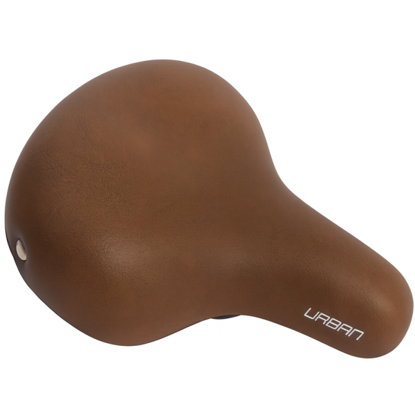 Edge Bicycle Saddle Urban - Matt Dark Brown (emballage d'atelier)