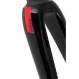 Divers Isaac - fourchette vitron noir rouge (taille 49 - 58)