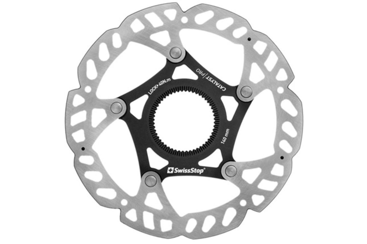 Swissstop - remschijf catalyst pro centerlock 140mm