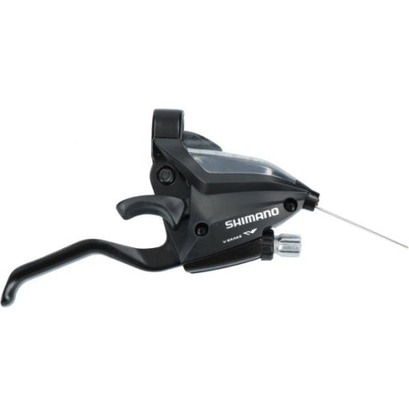 Manette de vitesse Shimano (droite) avec levier de frein 8 vitesses st-ef500 - 2 doigts - noir