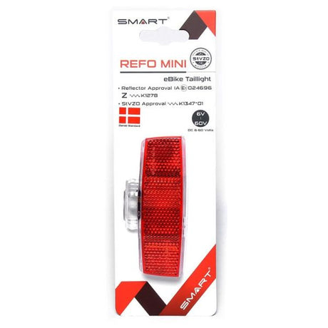Feu arrière Smart Carrier refo mini 50 batterie 80 mm