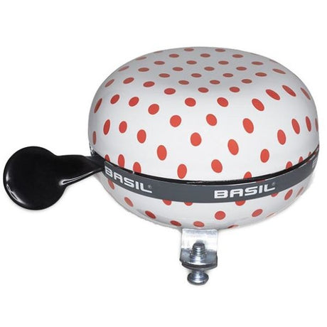 Basil Polkadot - Verbe à vélo - rouge blanc