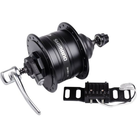 Shimano Dynamonaaf HD -3D37 3 watt - 32 trous - verrouillage central - Tendeur rapide - noir