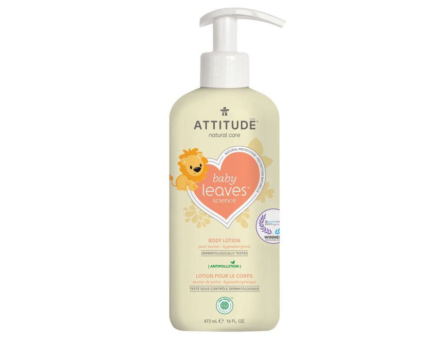 Lotion pour le corps Attitude baby leaves™ - nectar de poire - 473ml