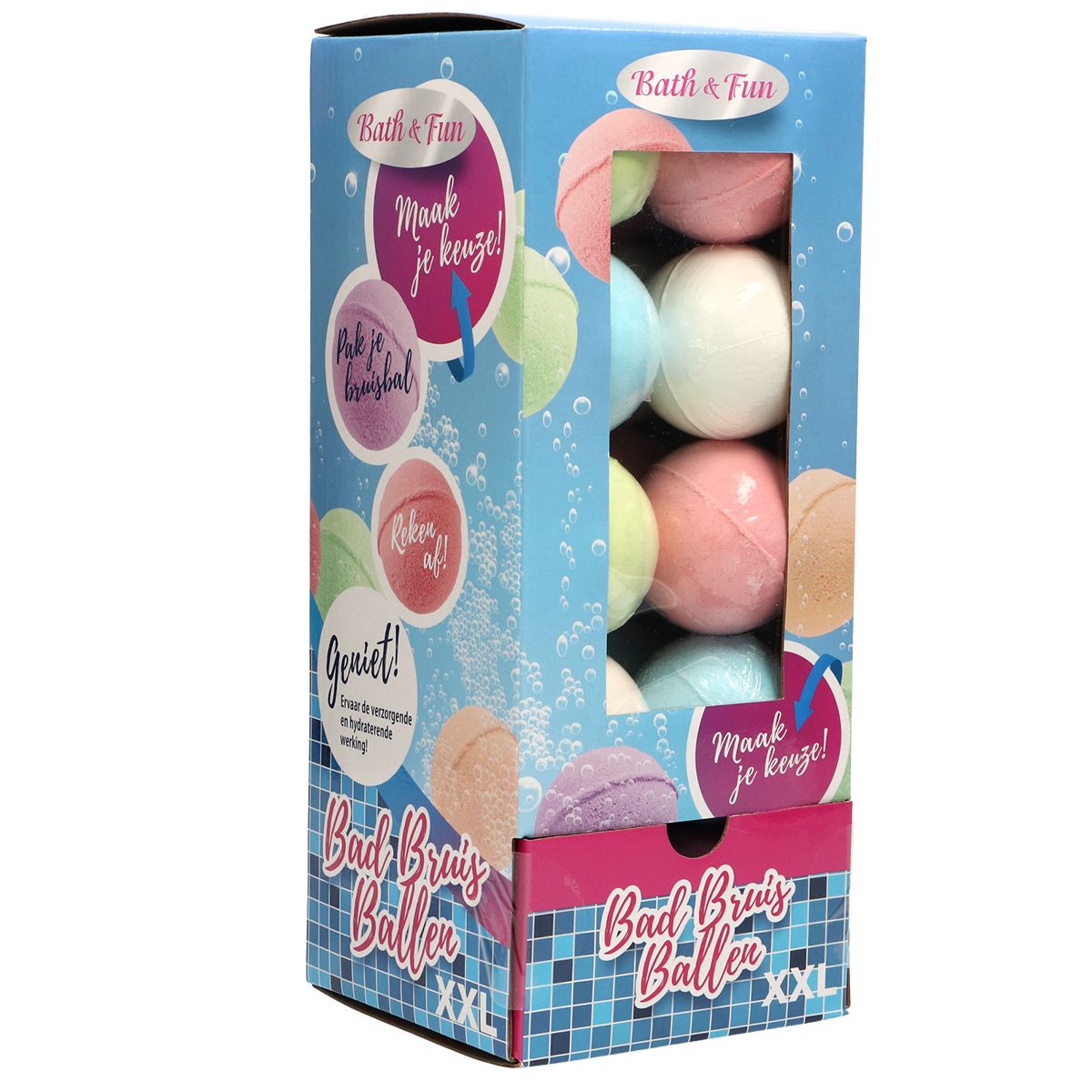 Bombes de bain Jvdl tube 160gr. 20 pièces