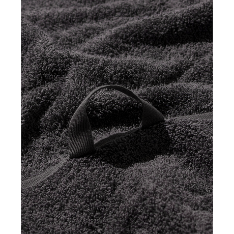 Badhanddoek donkergrijs 50x100cm 2 stuks