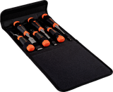 Bahco 434-s6-pp Jeu de 6 burins ergonomiques dans un support en polyester | 434-s6-pp