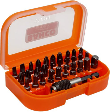 Jeu d'embouts Bahco 59 s31b, 31 pièces pour fente, Phillips®, Torx, Pozidriv® - 59 s31b