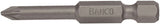 Bahco bit 1 4 | voor pozidriv schroeven | pz1 x 50 mm - 2-delig - retailverpakking - 59s 50pz1-2p