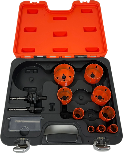Jeu de scies cloches Bahco 12 pièces | 3834-set-86-sp