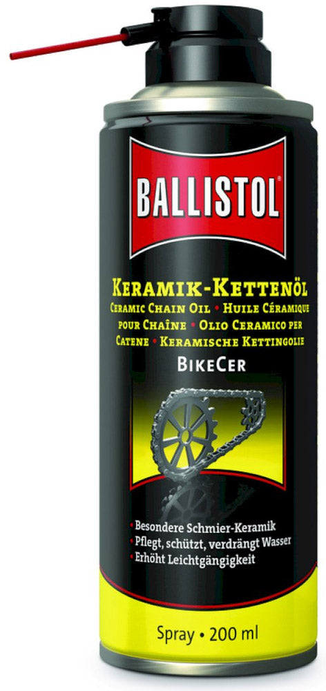 Huile pour chaîne en céramique Ballistol bikecer