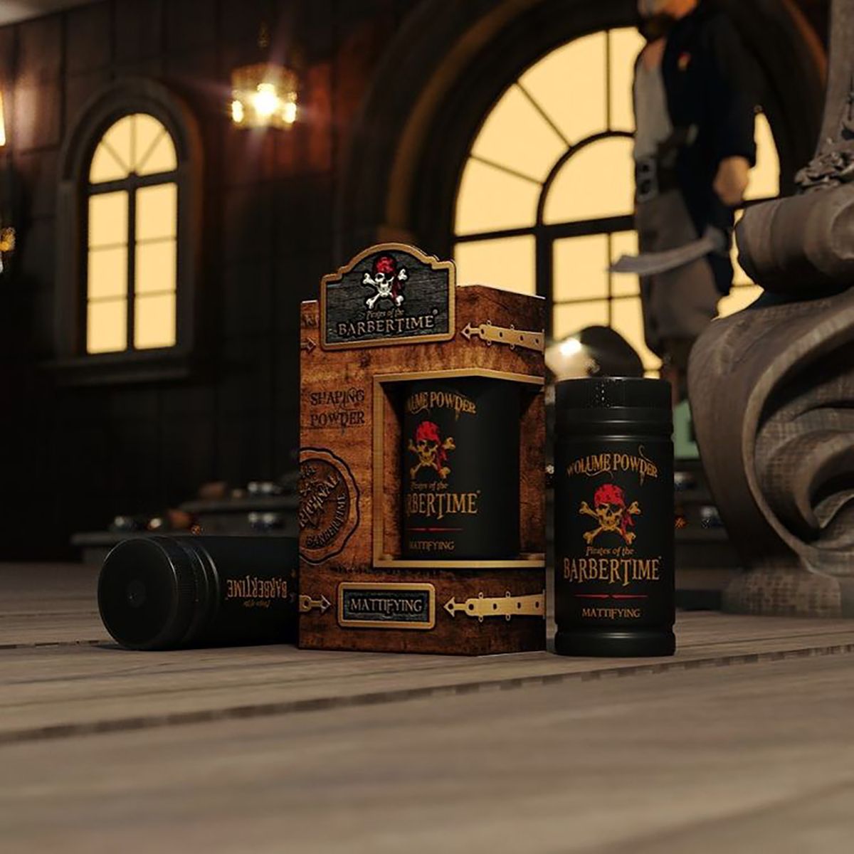 Barbertime poudre de modelage matifiante 20gr.
