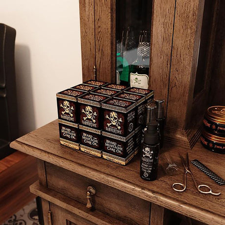 Huile de moustache barbe Barbertime 75ml