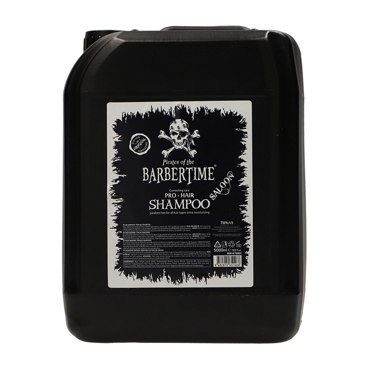 Barbertime shampooing cheveux pro 5000ml