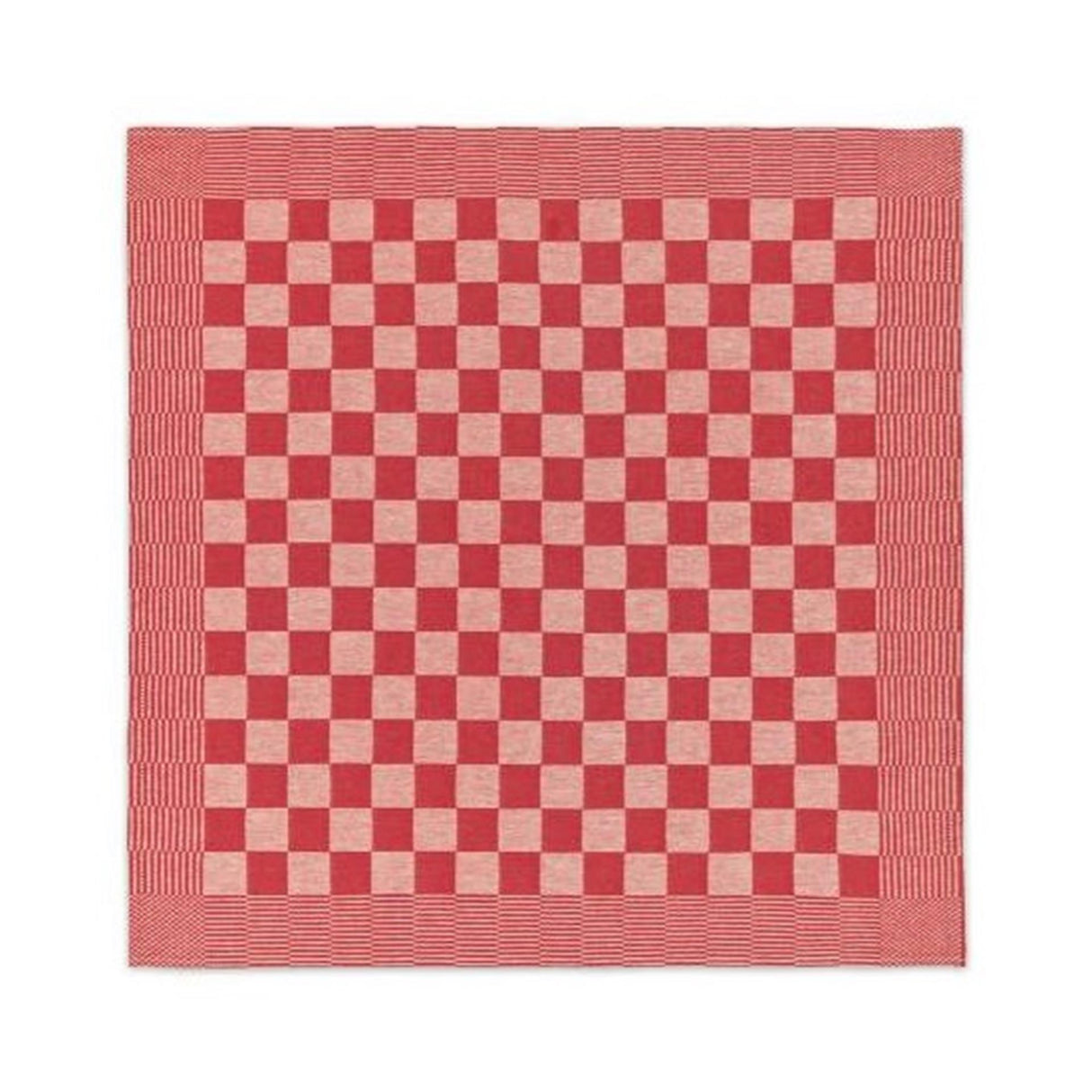 Ddddd torchon BBQ rouge 60x65cm 6 pièces