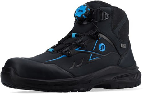 Bata werkschoen fayvr stone w mid boa s7s | zwart | maat 42 - 8712843718890