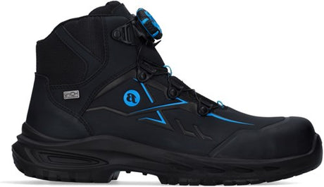 Bata werkschoen fayvr stone xw mid boa s7s | zwart | maat 42 - 8712843719002
