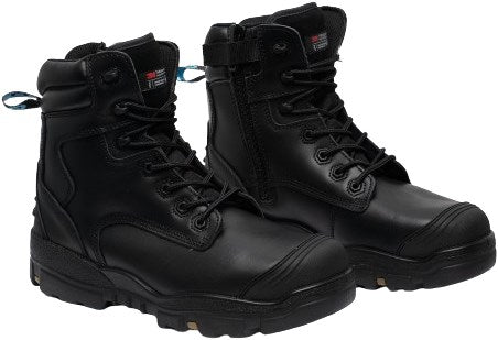 Bata werkschoen longreach zip xw s3 + kn black | zwart (xw) | maat 39 - 00.017.099.39