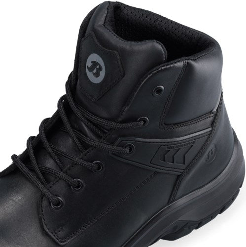 Bata werkschoen pwr412 xw mid s3 | zwart | maat 46 - 8712843714700