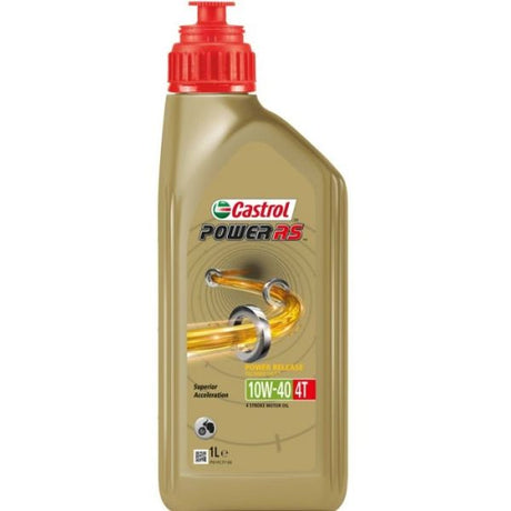 Oil Castrol Power RS 4T 10W -40 - Bouteille de 1 litre