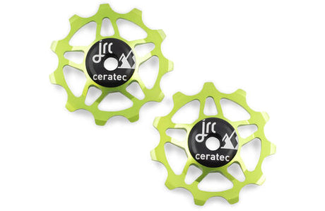 Jrc - paire de roues avec dérailleur en céramique shimano 105 ultegra dura ace 12 vitesses 11t vert