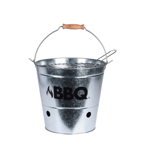 No brand Seau BBQ dia top 265 mm zinc