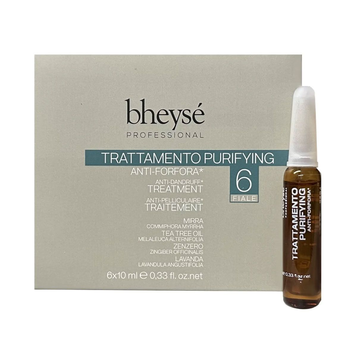 Bheysé soin purifiant antipelliculaire 6x10ml
