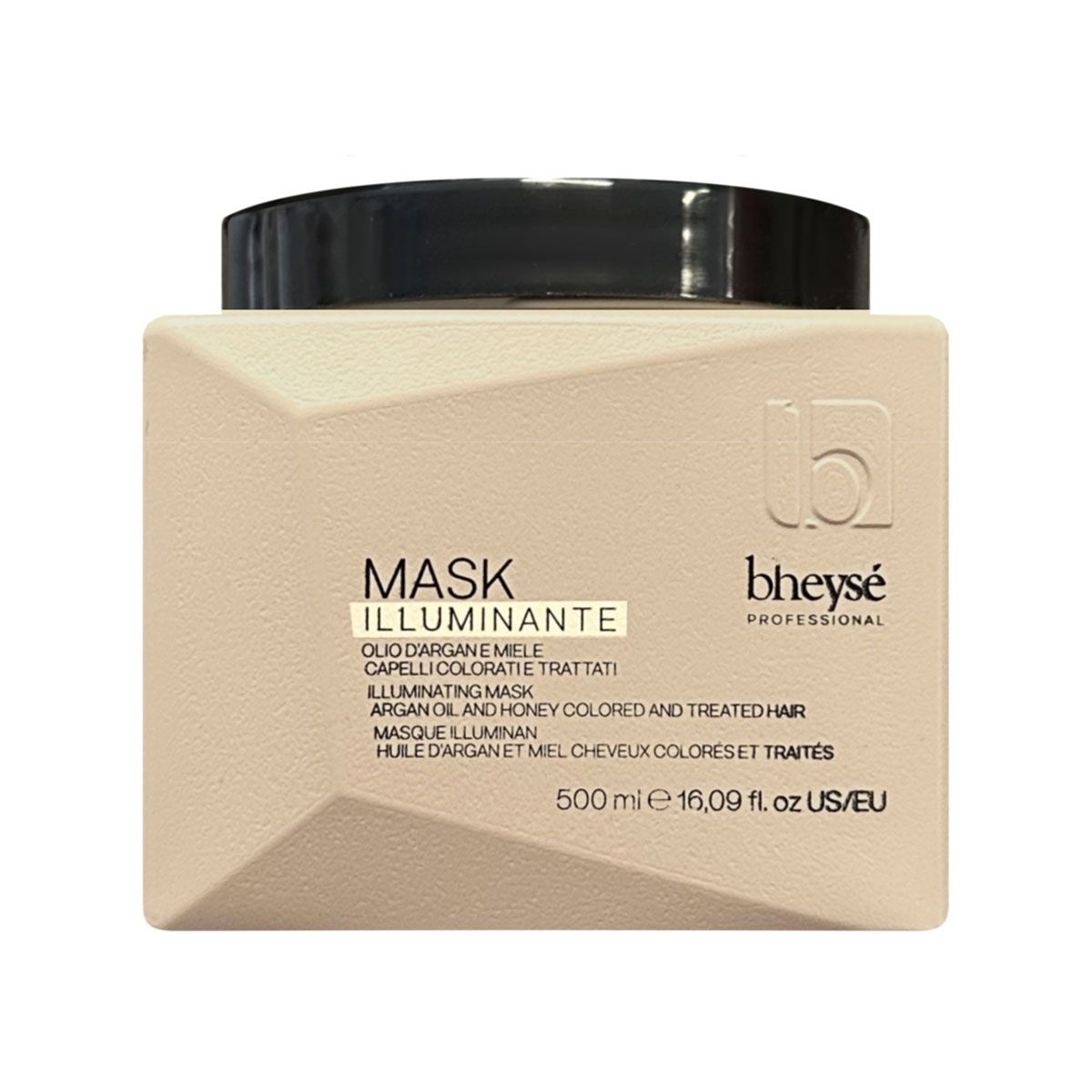 Bheysé masque capillaire éclairant miel d'argan 500ml
