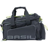 Basil Miles XL Pro Luggage Mense Menace - Adapterplates Sporty - Black Lime - 9-36L - Mik RT